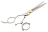 Филировочные ножницы для левши Olivia Garden Swivelcut 6.35 , SH-SW1PC-TL63J, 36 зубцов, с поворотным кольцом