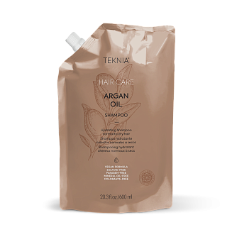 Шампунь Lakme Argan Oil Shampoo, арт. 44889, аргановый увлажняющий для нормальных и сухих волос,  600мл