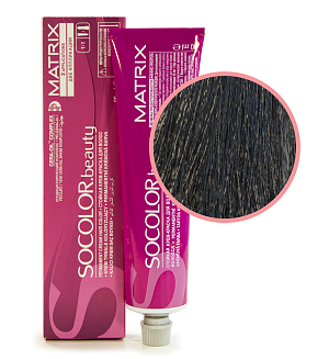 Краска для волос Matrix Socolor Beauty 2N, черный натуральный, перманентная, 90 мл