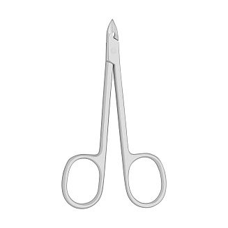 Nippon Nippers. Кусачки для педикюра ГлазкиNP-02. Лезвие с пяткой 9 мм. Матовые