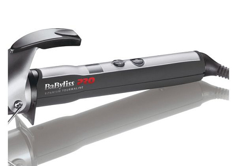 Плойка для завивки волос BaByliss Pro 38мм с терморегуляцией титан + турмалин