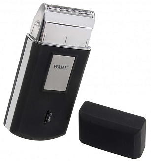 Шейвер дорожный Wahl Travel Shaver( 3615-0471), сухое бритье, компактный, цвет сетки- серебристый