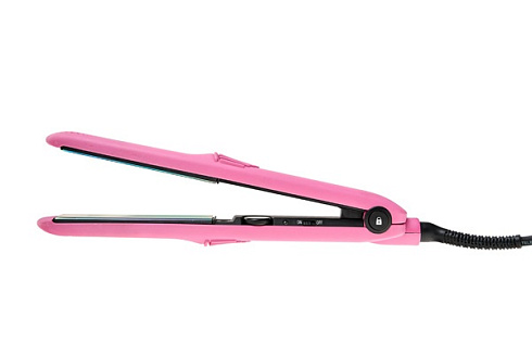 Щипцы для выпрямления волос Gamma Piu Rainbow , арт. 118, гальваническое покрытие, розовые
