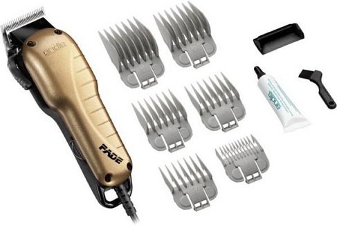 Вибрационная машинка для стрижки волос US-1 Fade Adjustable Blade Clipper gold, Andis