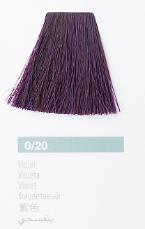 Краска для волос Lakme Collage new 0/20, фиолетовый микстон, 60 мл