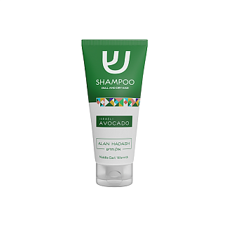 Шампунь увлажняющий Alan Hadash Israeli Avocado Shampoo, бессульфатный, для тусклых и сухих, 200 мл