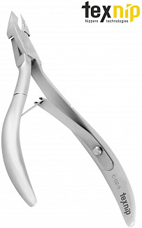 TexNip. Кусачки для кутикулы. Лезвие 5 мм Двойная пружина. Ручная заточка.