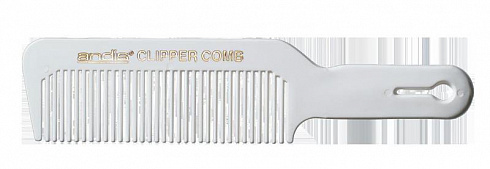 Расческа для стрижки машинкой белая, Andis