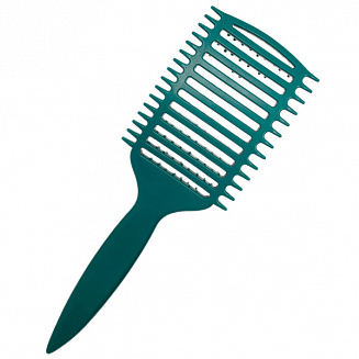 Щетка массажная Nylon 9 рядов темно-зеленая