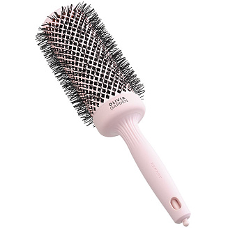Термобрашинг Olivia Garden ID2224, Expert Blowout Speed XL Wavy Bristles Pastel Pink, 55 мм, розовый