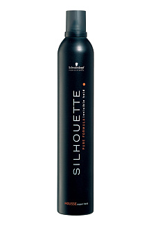 Мусс для укладки волос Schwarzkopf Silhouette ,ультрасильной фиксации, 500 мл
