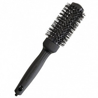 Термобрашинг Olivia Garden для укладки волос Expert Blowout Shine Wavy Bristles Black Label 35 мм