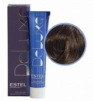 Estel Professional 5/7 краска-уход  Deluxe, светлый шатен коричневый 60 мл