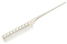 Расчёска с хвостиком белая Y.S.park 115 white, 21.5 см, белая, термостойкая
