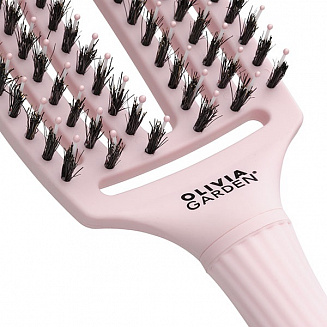 Щетка для волос Fingerbrush Care Iconic BoarNylon Pastel Pink M