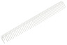 Расчёска для стрижки с линейкой Y.s.park G33 white, белая, длина-22.8 см, ширина- 3 см