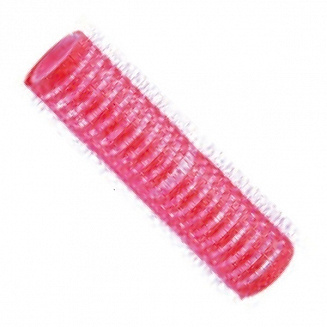 Бигуди на липучке красные 13 мм 12 шт/уп, harizma