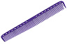 Расчёска для стрижки  Y.s.park 335 purple, фиолетовая, многофункциональная, 21.5 см