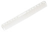 Расчёска для стрижки Y.s.park 339 white, 18 см, белая , универсальная