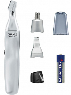 Триммер Wahl, для стрижки волос в носу, ушах, бровях, лёгкий, противоскользящий