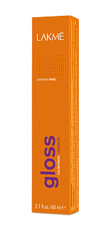 Краска для волос Lakme Gloss 8/22, светлый блондин фиолетовый интенсивный, 60 мл, полуперманентная, без аммиака