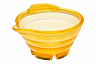 Миска для окрашивания Y.s.park PTB Orange Pro Tint Bowl, прозрачный желтый, внутри с мерной шкалой, 350 мл