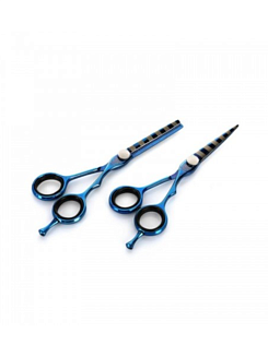 Ножницы парикмахерские набор Kiepe Acqua 5.5, арт. 282, прямые+ филировочные, размер 5.5