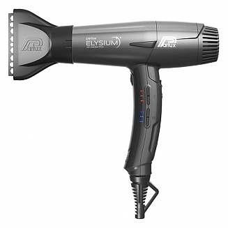 Фен Parlux Elysium Air Ionizer, 2300Вт, ионизация, 3 режима, 3 скорости, графит