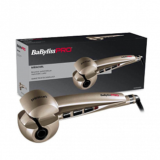 Плойка автоматическая Babyliss Pro Miracurl BAB2665GE для создания идеальных локонов, керамическая, 3 темп. режима