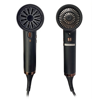 Фен для волос Harizma  Vector h10226, с бесщеточным цифровым  мотором, 1700 Вт, 330 грамм