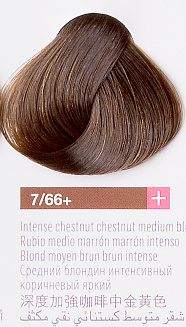 Краска для волос Lakme Collage new 7/66, средний блондин интенсивный коричневый , 60 мл