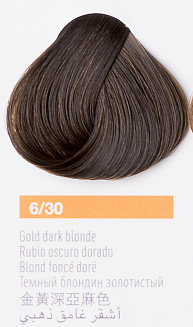 Краска для волос Lakme Collage new 6/30, темный блондин золотистый, 60 мл