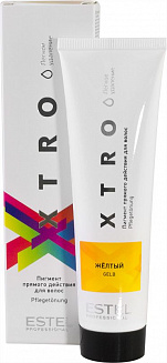 Estel Professional пигмент прямого действия для волос  Xtro white желтый 100 мл