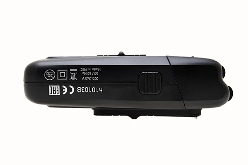 Шейвер для сухого бритья Harizma h10103 B, двойной бритвенный блок + выдвижной триммер , черный