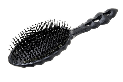 Щетка для волос Y.s.park Eco Styler Az34 black, антистатическая, черная, теплостойкая до 220 градусов, 85 г