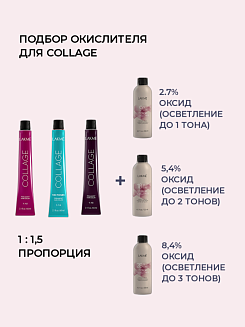 77/00 Средний блондин интенсивный COLLAGE 60 мл