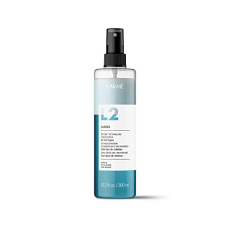 Кондиционер двухфазный Lakme L2 Classic, арт. 45522, для экспресс-ухода за волосами, 300 мл