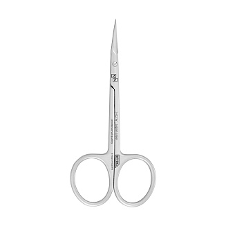 Ножницы для кутикулы Nippon Nippers NN_S-02W, изогнутые ручки, длина режущей кромки- 20 мм, матовые