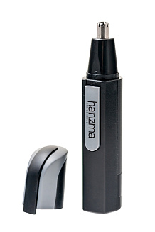Триммер для носа и ушей Harizma Nose Trimmer, h10120P, питание- 1 батарея АА, цвет- серый с черным