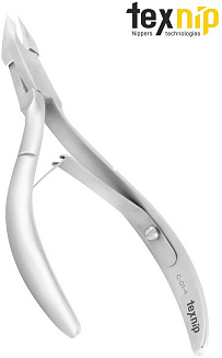 TexNip. Кусачки для кутикулы. Лезвие 4 мм. Двойная пружина. Ручная заточка.