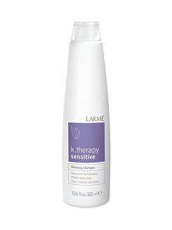 Шампунь успокаивающий Lakme Relaxing Shampoo Sensitive , для чувствительной кожи головы и волос, арт- 43112, 300 мл.