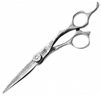 Ножницы для стрижки Mizutani Dama Integral D-01 5.7, прямые, дамасская сталь