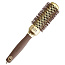 Термобрашинг  керамика + ион Olivia Garden Expert Blowout Shine Wavy Bristles GoldBrown ID2049/OGBNT34, 35 мм