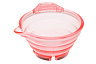 Миска для окрашивания Y.s.park Ptb Pink Pro Tint Bowl, прозрачный розовый, внутри с мерной шкалой, 350 мл