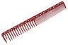 Расчёска для стрижки Y.s.park 332 red, красная, 18.5 см, универсальная