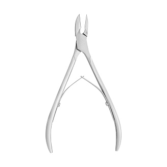 Nippon Nippers. Кусачки для кутикулы. Лезвие 12 мм. Двойная пружина. Матовые