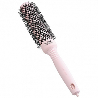 Термобрашинг Olivia Garden ID2222, Expert Blowout SpeedXL Wavy Bristles Pastel Pink, 35 мм, розовый