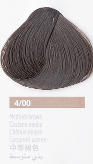 Краска для волос Lakme Collage new 4/00, средний шатен, 60 мл