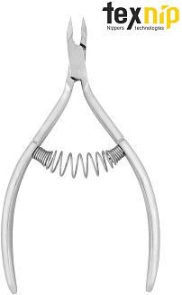 TexNip. Кусачки для кутикулы. Лезвие 7 мм. Двойная пружина. Ручная заточка.