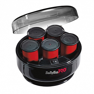 Электробигуди BaByliss Pro керамические с велюровым покрытием 5 шт